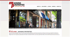 Desktop Screenshot of manningproperties.com